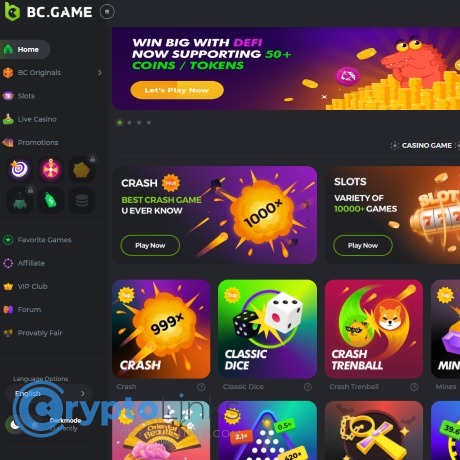 Погружение в мир азартных игр с BC.Game RU
